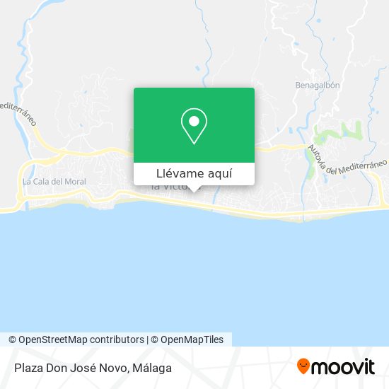 Mapa Plaza Don José Novo