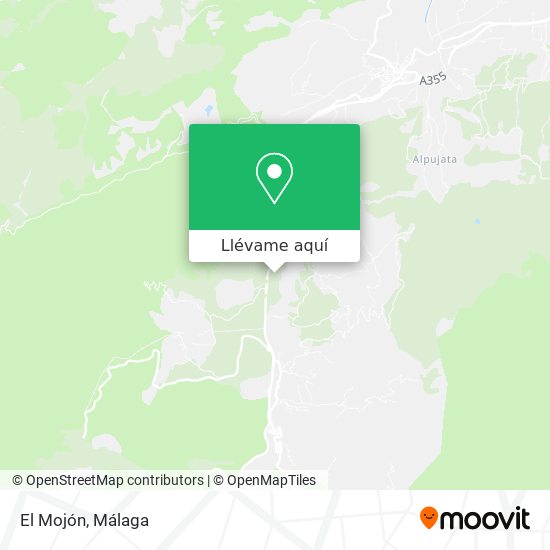 Mapa El Mojón