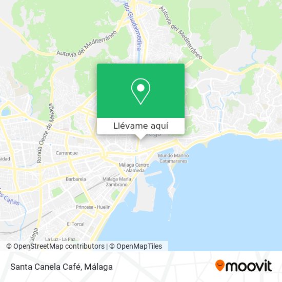 Mapa Santa Canela Café