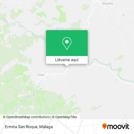 Mapa Ermita San Roque