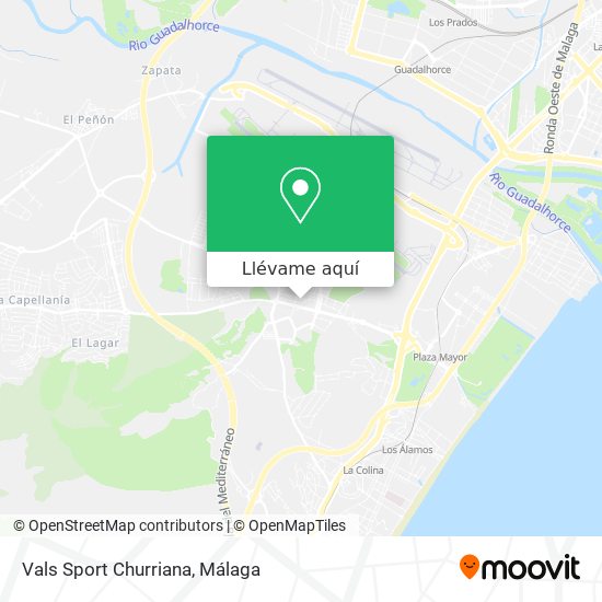 Mapa Vals Sport Churriana