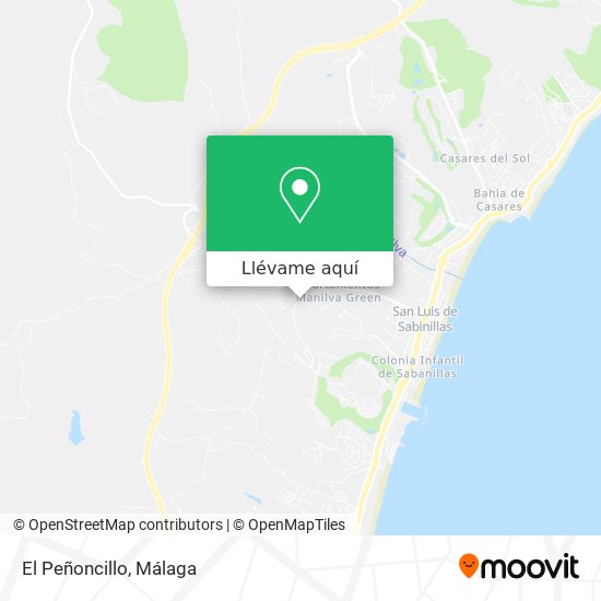 Mapa El Peñoncillo