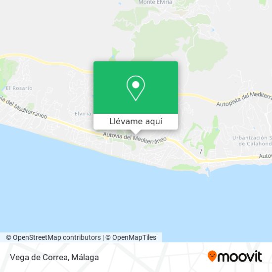 Mapa Vega de Correa