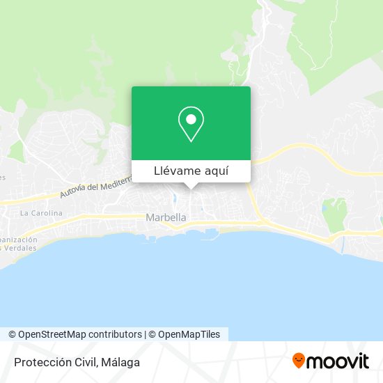 Mapa Protección Civil