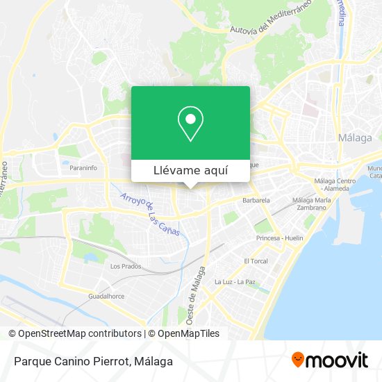 Mapa Parque Canino Pierrot