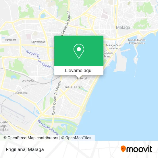 Mapa Frigiliana