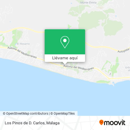 Mapa Los Pinos de D. Carlos