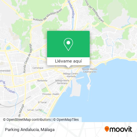 Mapa Parking Andalucía