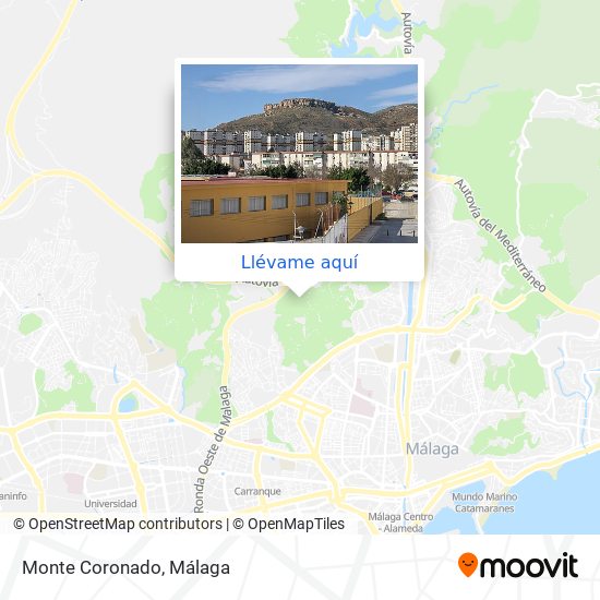 Mapa Monte Coronado