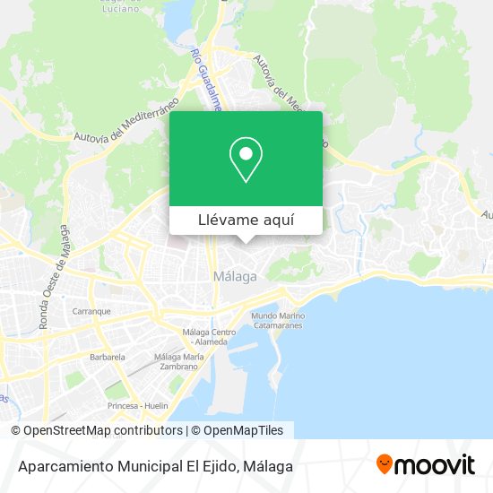 Mapa Aparcamiento Municipal El Ejido