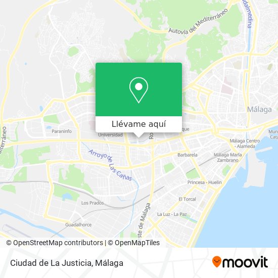 Mapa Ciudad de La Justicia