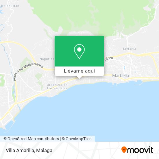 Mapa Villa Amarilla