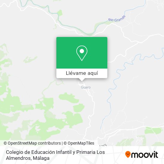 Mapa Colegio de Educación Infantil y Primaria Los Almendros