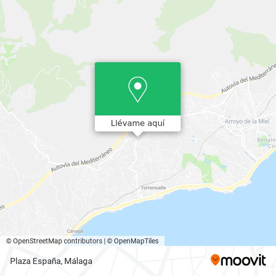Mapa Plaza España