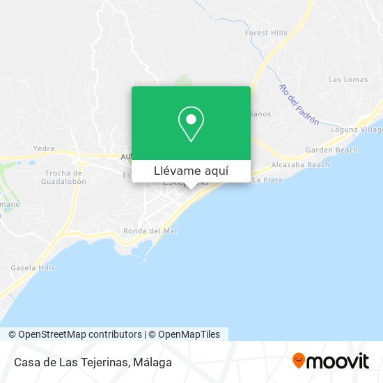 Mapa Casa de Las Tejerinas