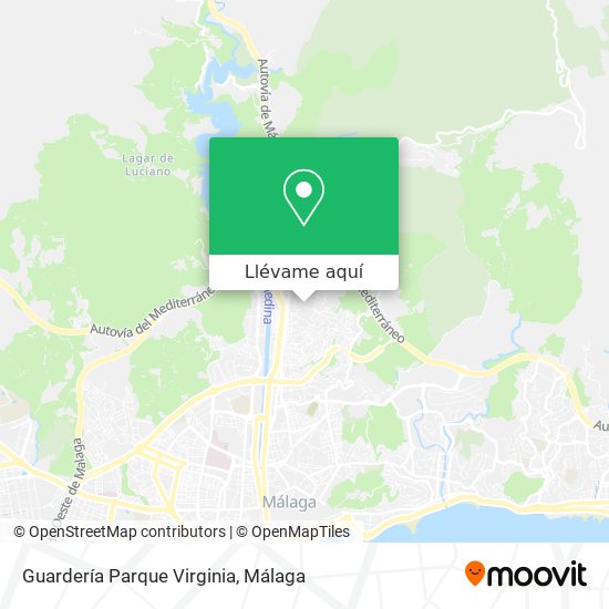 Mapa Guardería Parque Virginia