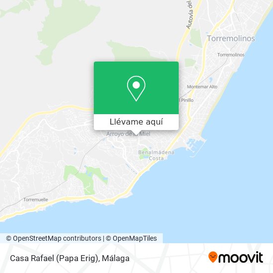 Mapa Casa Rafael (Papa Erig)