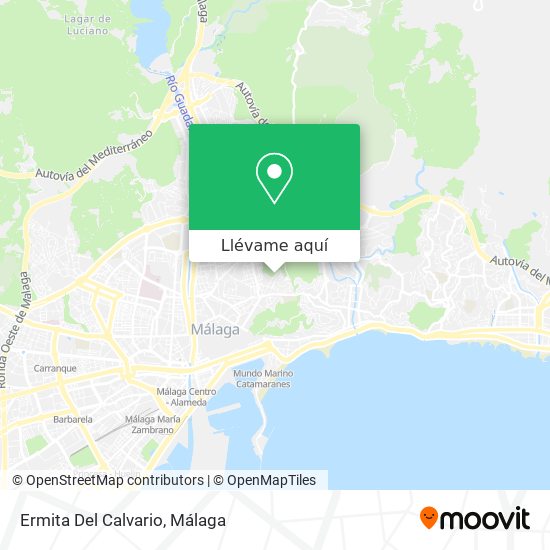 Mapa Ermita Del Calvario