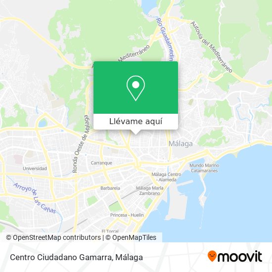 Mapa Centro Ciudadano Gamarra
