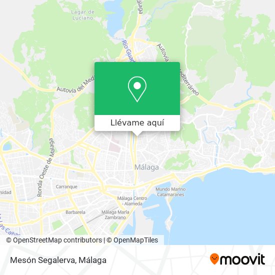 Mapa Mesón Segalerva
