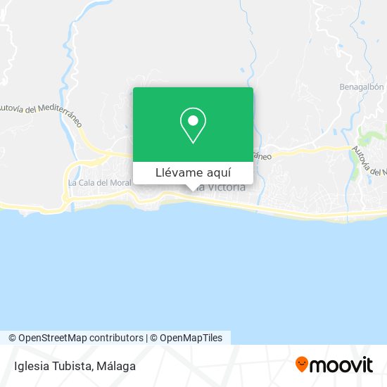 Mapa Iglesia Tubista