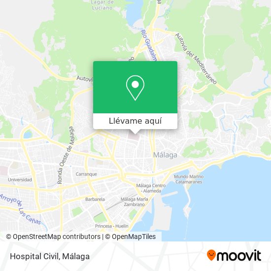Mapa Hospital Civil