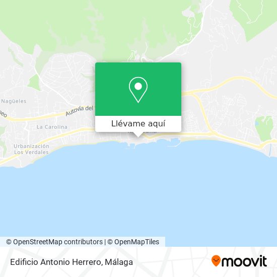 Mapa Edificio Antonio Herrero