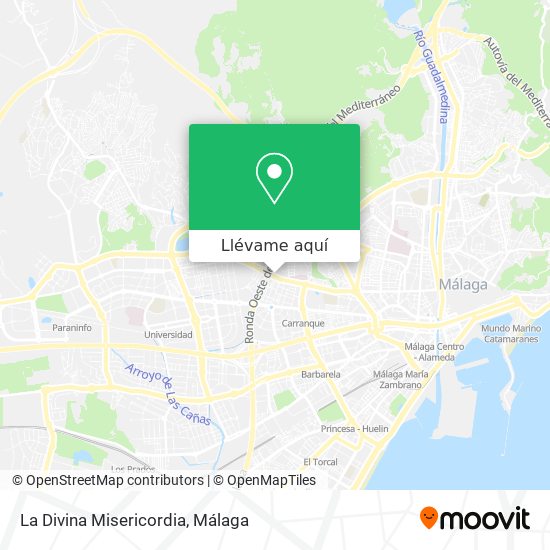 Mapa La Divina Misericordia