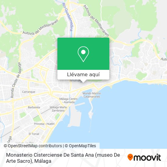 Mapa Monasterio Cisterciense De Santa Ana (museo De Arte Sacro)