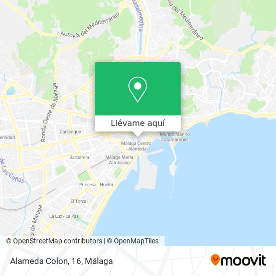 Mapa Alameda Colon, 16