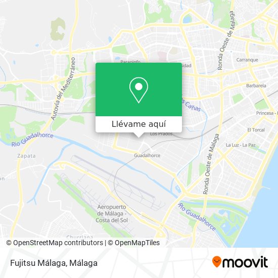 Mapa Fujitsu Málaga