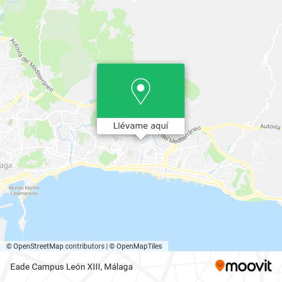Mapa Eade Campus León XIII