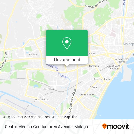 Mapa Centro Médico Conductores Avenida