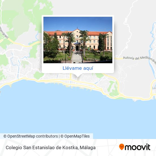 Mapa Colegio San Estanislao de Kostka