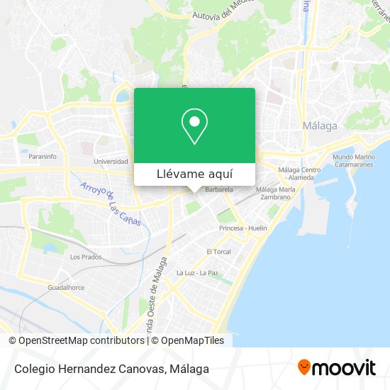 Mapa Colegio Hernandez Canovas
