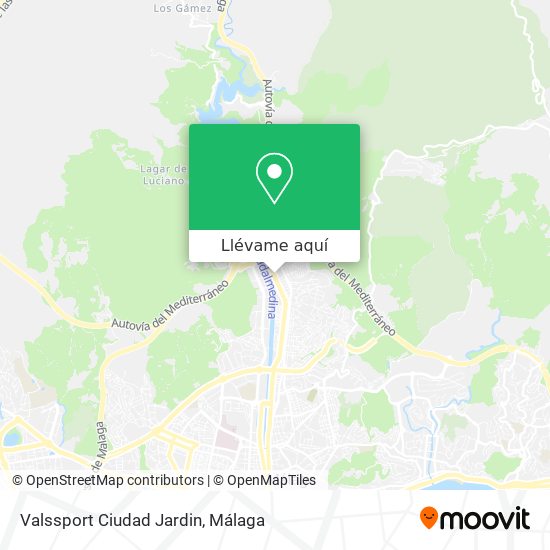 Mapa Valssport Ciudad Jardin