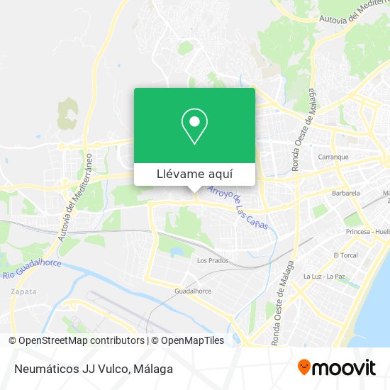 Mapa Neumáticos JJ Vulco