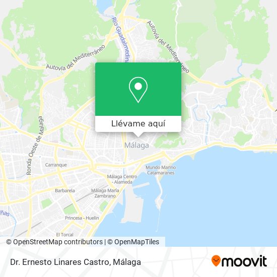 Mapa Dr. Ernesto Linares Castro