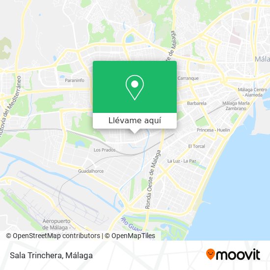 Mapa Sala Trinchera