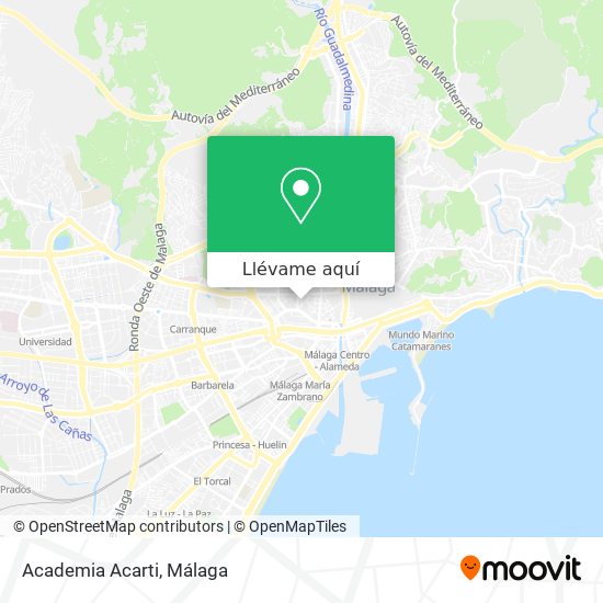 Mapa Academia Acarti