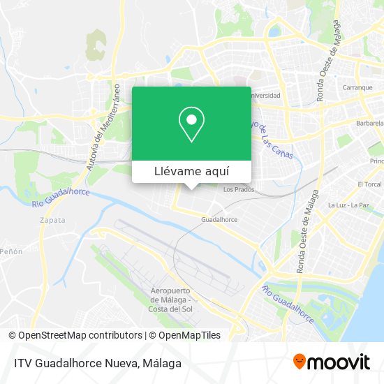 Mapa ITV Guadalhorce Nueva