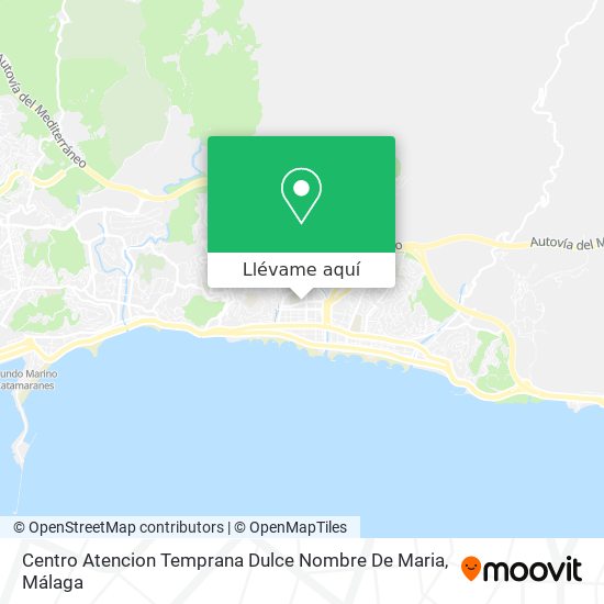 Mapa Centro Atencion Temprana Dulce Nombre De Maria