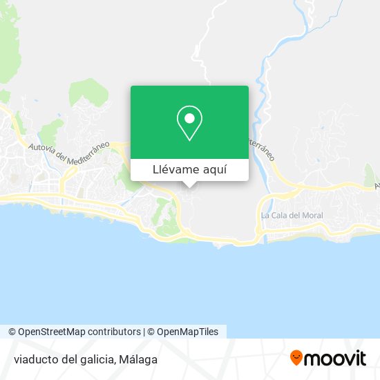 Mapa viaducto del galicia