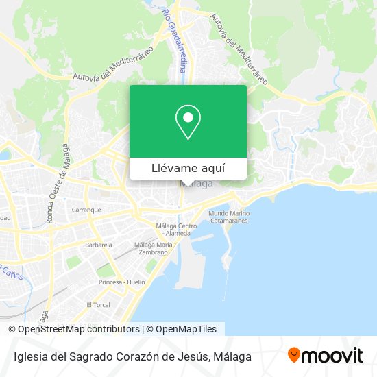 Mapa Iglesia del Sagrado Corazón de Jesús