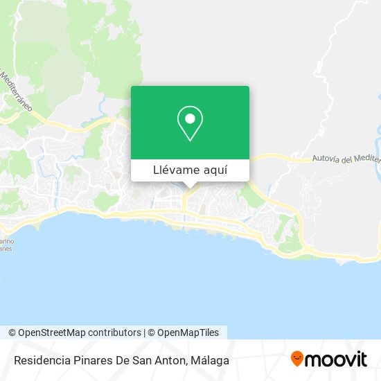 Mapa Residencia Pinares De San Anton