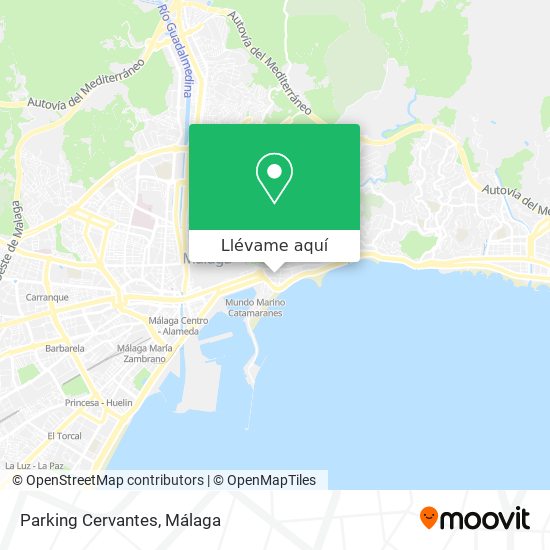 Mapa Parking Cervantes