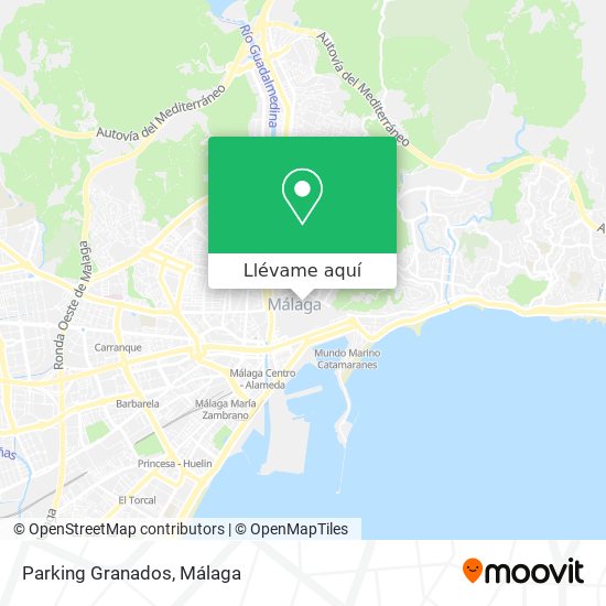 Mapa Parking Granados