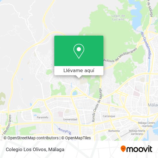 Mapa Colegio Los Olivos