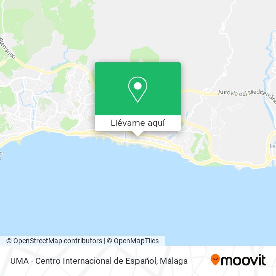 Mapa UMA - Centro Internacional de Español