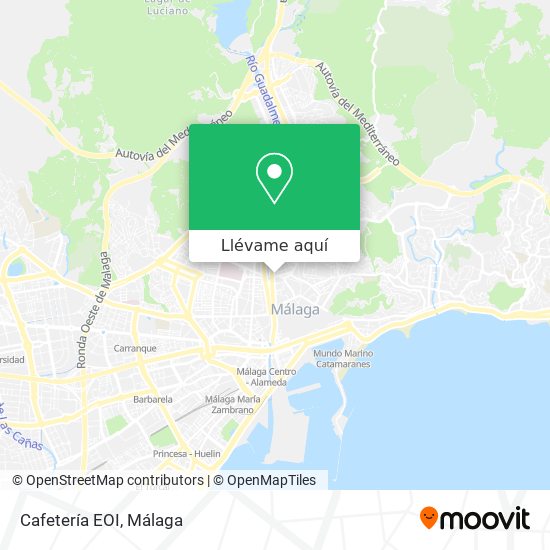 Mapa Cafetería EOI